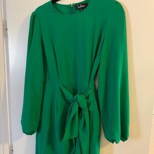 NWT Green long sleeve dress